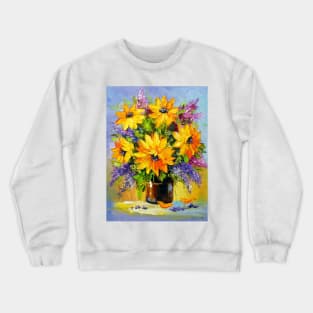 Bouquet of sunflowers Crewneck Sweatshirt